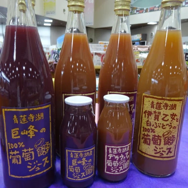 道の駅津かわげ10/15（水）産直情報✨

秋の恵みをぎゅっと凝縮
「葡萄ジュース」🍇

秋の彩りほっこりした和の味覚✨
栗、かぼちゃ、銀杏など
産直台、盛りたくさんです。

その他、近くの漁港で加工された魚介類、地元養豚場より直送新鮮「豚肉」津市をはじめ三重県のお土産各種そろえて皆様のお越しをお待ちしております。

#津市#津市ランチ#秋の味覚#今が旬
#道の駅#道の駅グルメ#道の駅津かわげ#ぶどうジュース#栗#銀杏#かぼちゃ